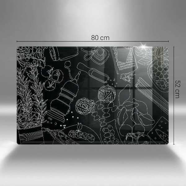 Glas Herdabdeckplatte Küchenzubehör