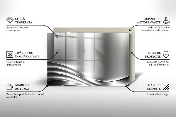 Glas Ceranfeldabdeckung Metallstruktur