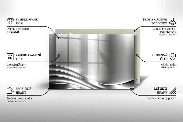 Glas Ceranfeldabdeckung Metallstruktur