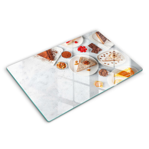 Glas Ceranfeldabdeckung Die Süße des Kuchens