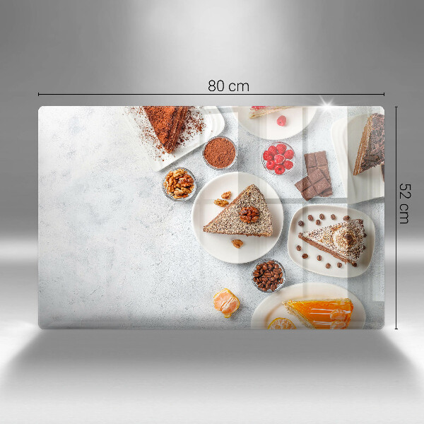 Glas Ceranfeldabdeckung Die Süße des Kuchens