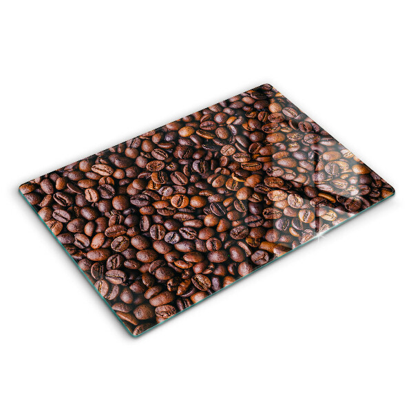 Glas Ceranfeldabdeckung Kaffeebohnen