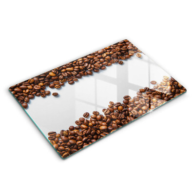 Glas Ceranfeldabdeckung Kaffeebohnen