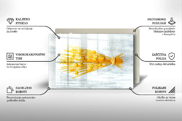 Glas Ceranfeldabdeckung Pasta