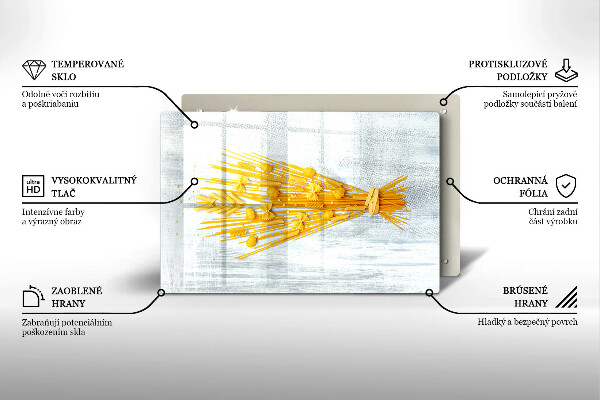 Glas Ceranfeldabdeckung Pasta