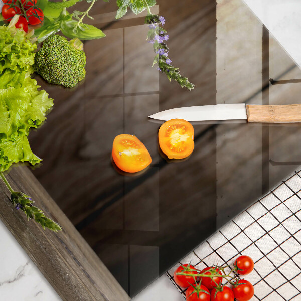 Glas Ceranfeldabdeckung Grüne Kräuter