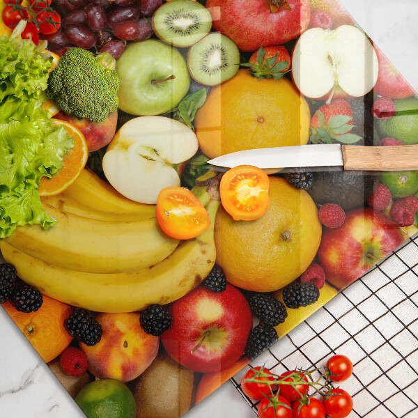 Glas Ceranfeldabdeckung Obstsammlung