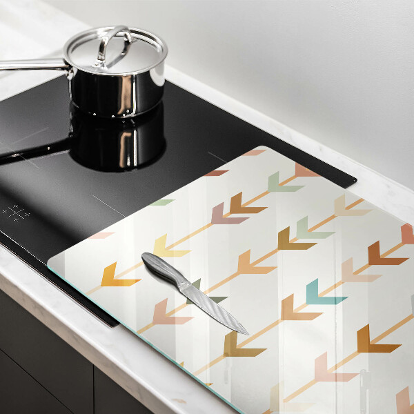 Glas Ceranfeldabdeckung Geometrische Elemente