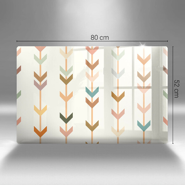 Glas Ceranfeldabdeckung Geometrische Elemente
