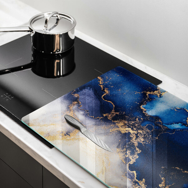 Glas Ceranfeldabdeckung Marmorabstraktion