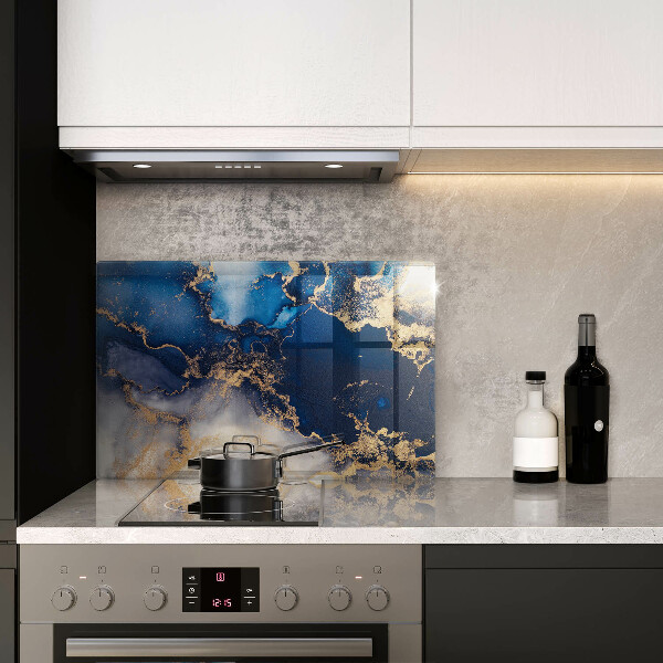 Glas Ceranfeldabdeckung Marmorabstraktion