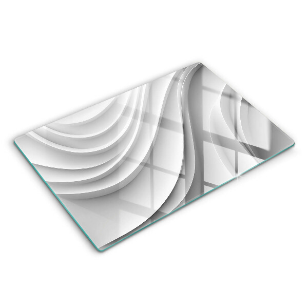 Glas Ceranfeldabdeckung Geometrische Linien