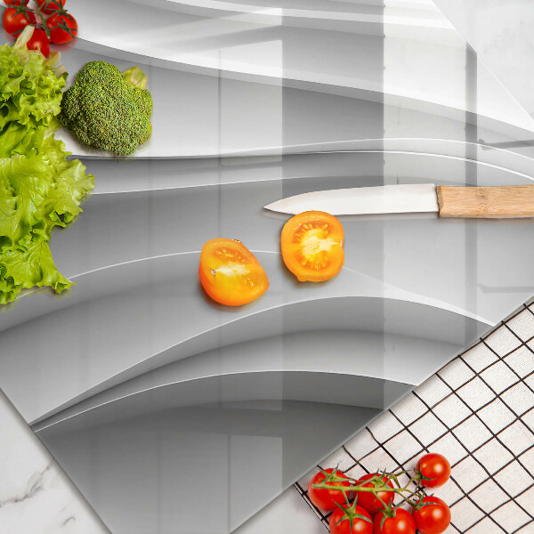 Glas Ceranfeldabdeckung Geometrische Linien