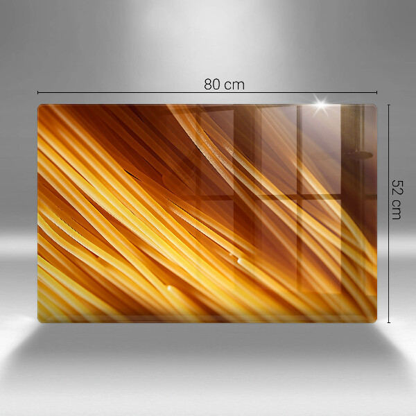 Glas Ceranfeldabdeckung Spaghetti-Nudeln