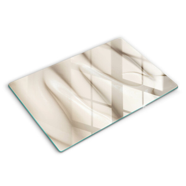 Glas Ceranfeldabdeckung Cremiges Eis