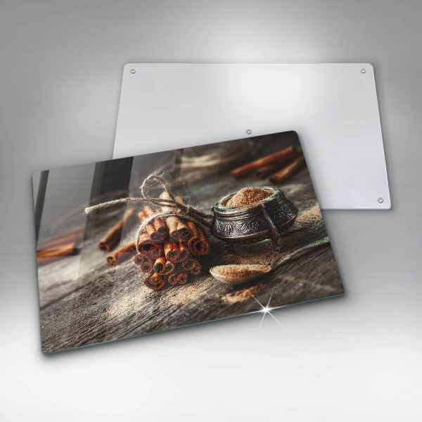 Glas Ceranfeldabdeckung Vanilleschoten