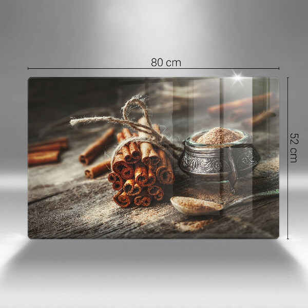 Glas Ceranfeldabdeckung Vanilleschoten