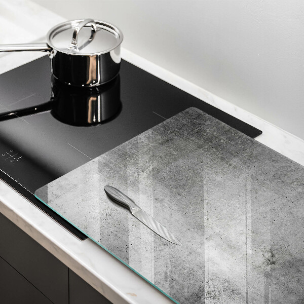 Glas Ceranfeldabdeckung Betonstruktur