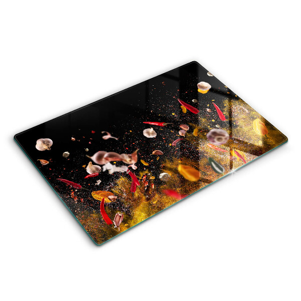 Glas Ceranfeldabdeckung Scharfe Gewürze