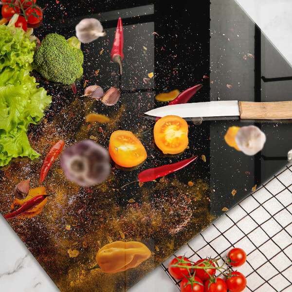 Glas Ceranfeldabdeckung Scharfe Gewürze