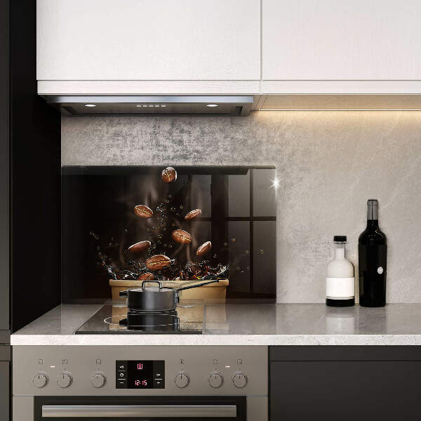 Glas Ceranfeldabdeckung Heiße Kaffeebohnen