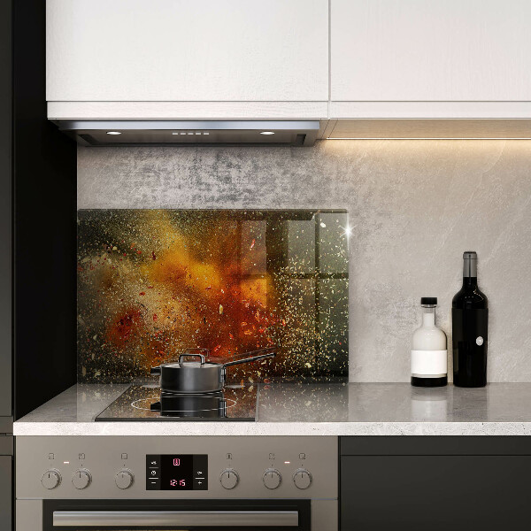 Glas Ceranfeldabdeckung Bunte Gewürze