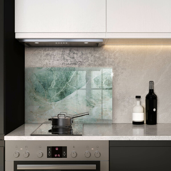 Glas Herdabdeckplatte Steinstruktur