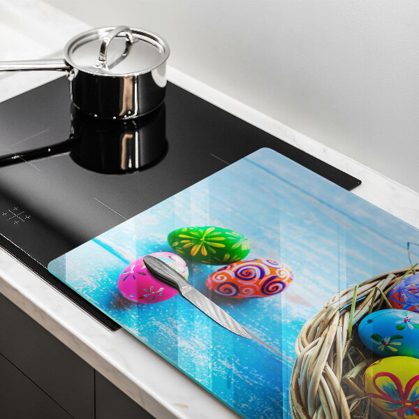 Glas Ceranfeldabdeckung Ostereier Ostereier