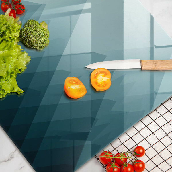 Glas Herdabdeckplatte Abstrakte Berge