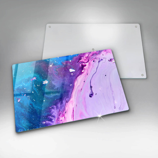 Glas Ceranfeldabdeckung Abstraktionstinten