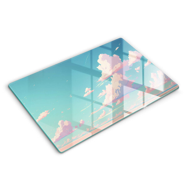 Glas Ceranfeldabdeckung Märchenhafter Himmel