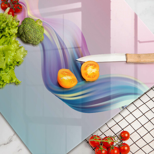 Glas Ceranfeldabdeckung Pastellabstraktion