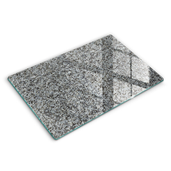 Glas Herdabdeckplatte Steinstruktur