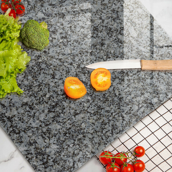 Glas Herdabdeckplatte Steinstruktur