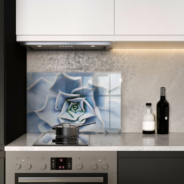 Glas Herdabdeckplatte Blumenpflanze