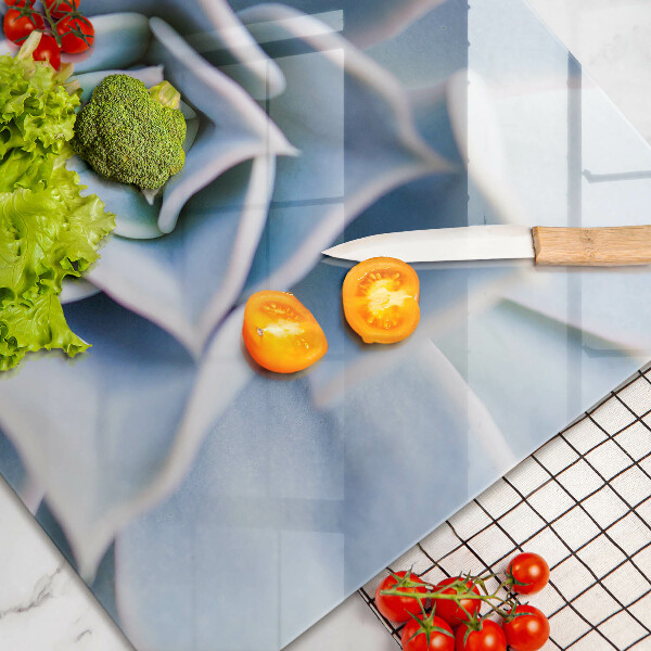 Glas Herdabdeckplatte Blumenpflanze