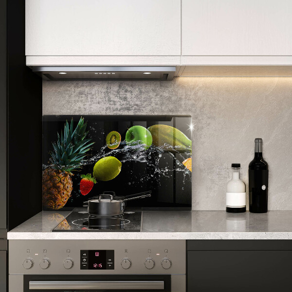 Glas Ceranfeldabdeckung Früchte im Wasser