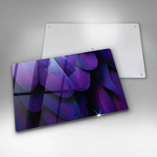 Glas Ceranfeldabdeckung Neonfedern