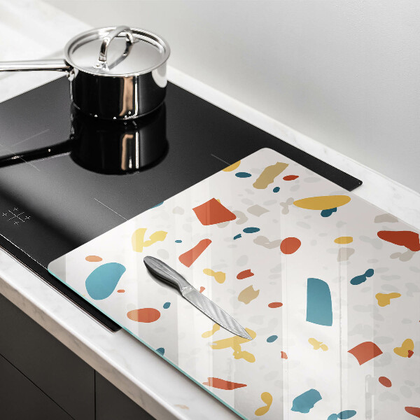 Glas Ceranfeldabdeckung Dekoratives Steinzeug