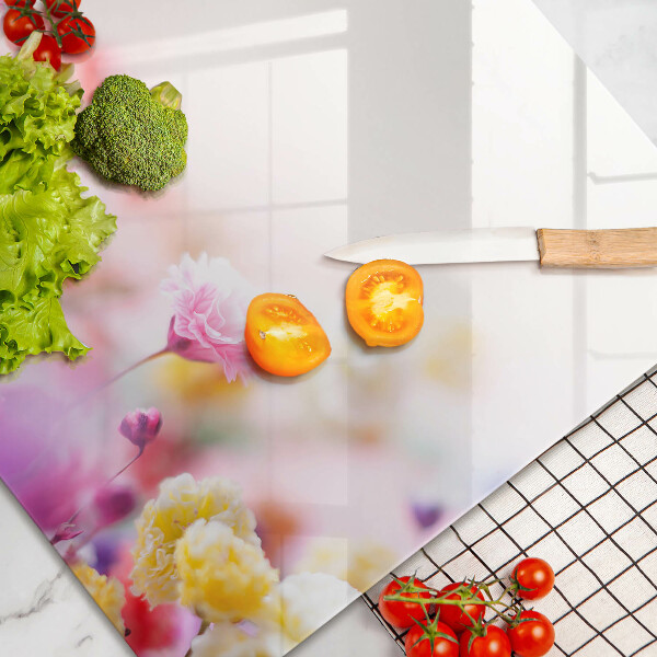 Glas Ceranfeldabdeckung Blumenwiese