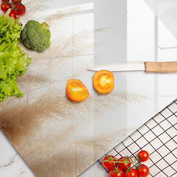 Glas Herdabdeckplatte Pampasgras