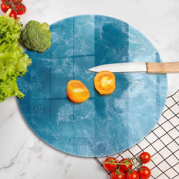 Glas Ceranfeldabdeckung Blaues Wasser