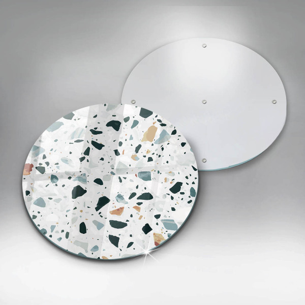 Glas Herdabdeckplatte Helles Steinzeug