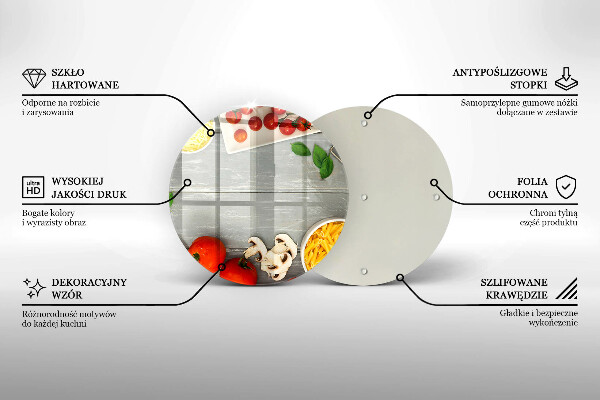 Glas Herdabdeckplatte Küchenessen