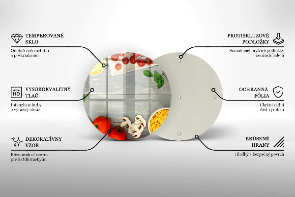 Glas Herdabdeckplatte Küchenessen