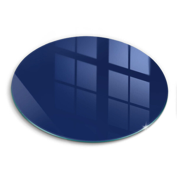Glas Herdabdeckplatte Blaue Farbe