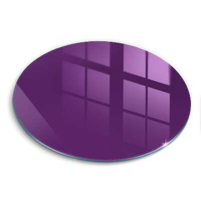 Glas Herdabdeckplatte Violette Farbe