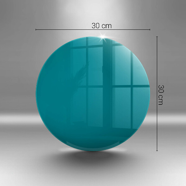 Glas Herdabdeckplatte Türkis
