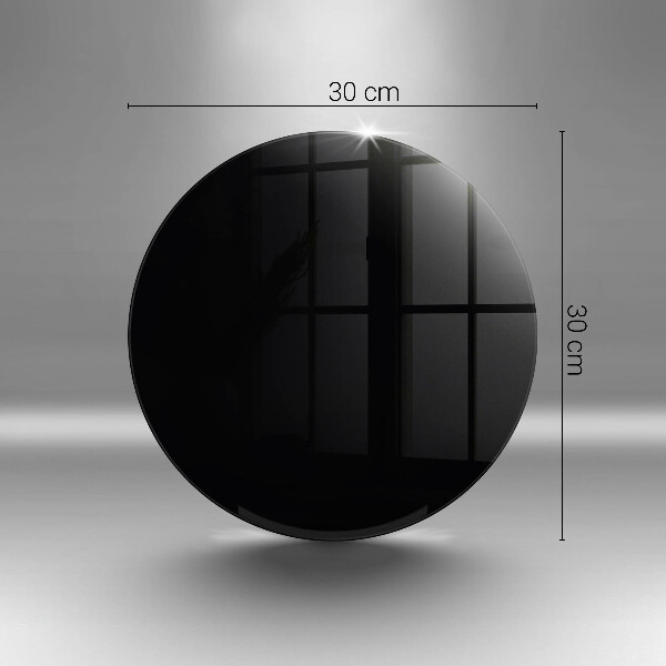 Glas Herdabdeckplatte Schwarze Farbe