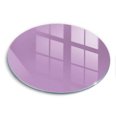 Glas Herdabdeckplatte Violette Farbe